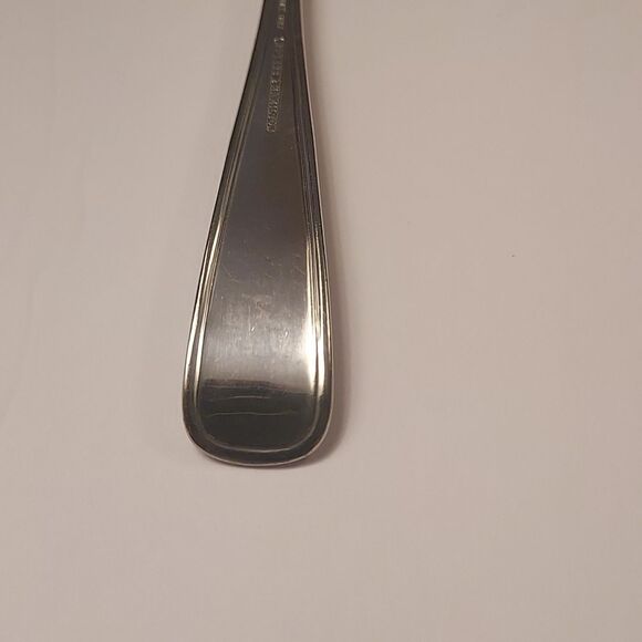 Rogers and Hamilton Antique Silver plate Sugar Spoon Scalloped Edge 6 inch - Picture 7 of 13